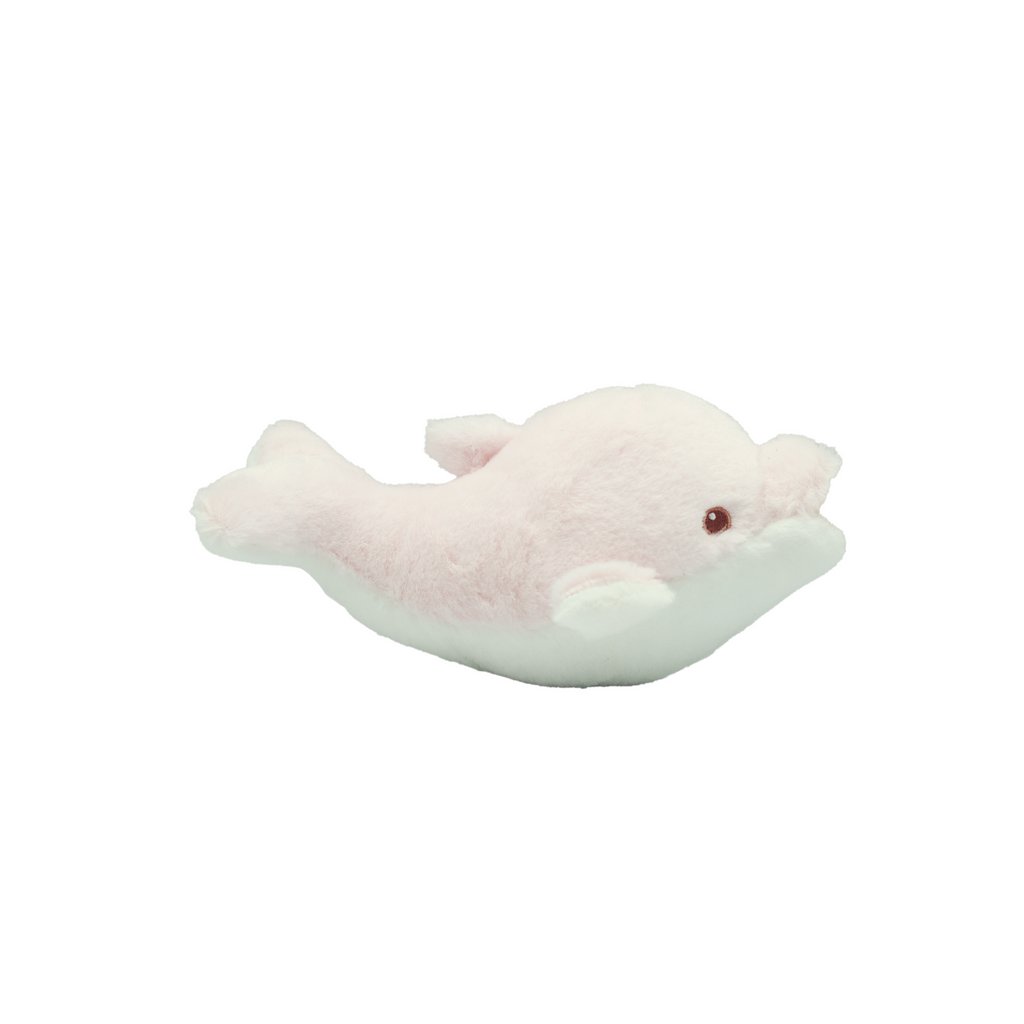 DOLPHIN WITH EMB EYE SOFT TOY