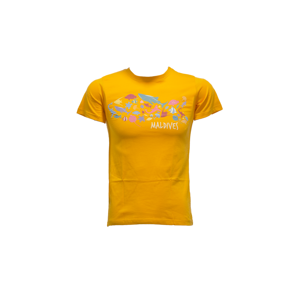 PRINTED COLORED KIDS T-SHIRT