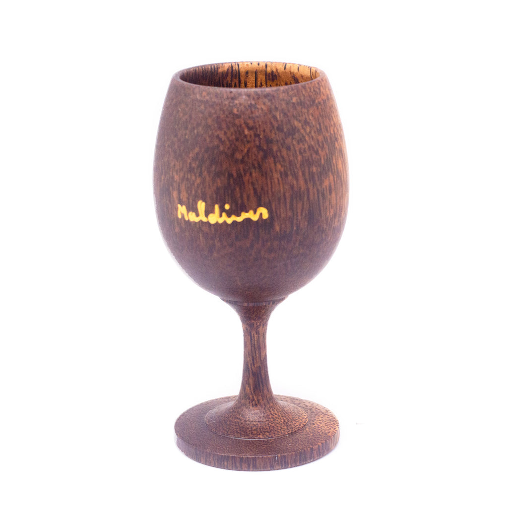 WOODEN BRENDY CUP